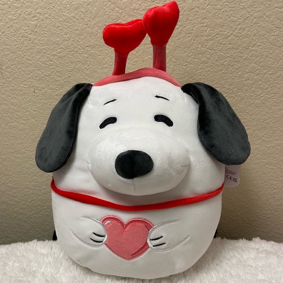 Squishmallow Valentines Bundle 8” - Woodstock and Snoopy - Picture 6 of 8